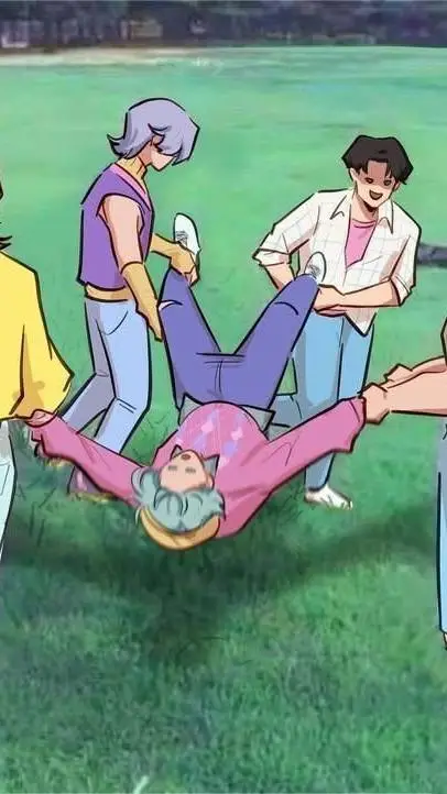 ai character: these bit-BOYS  background