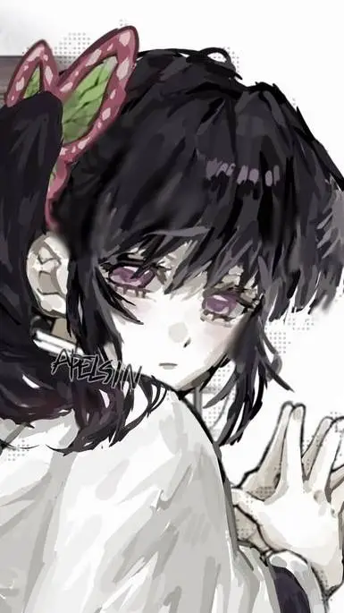 ai character:  Kanao x Tanjiro background