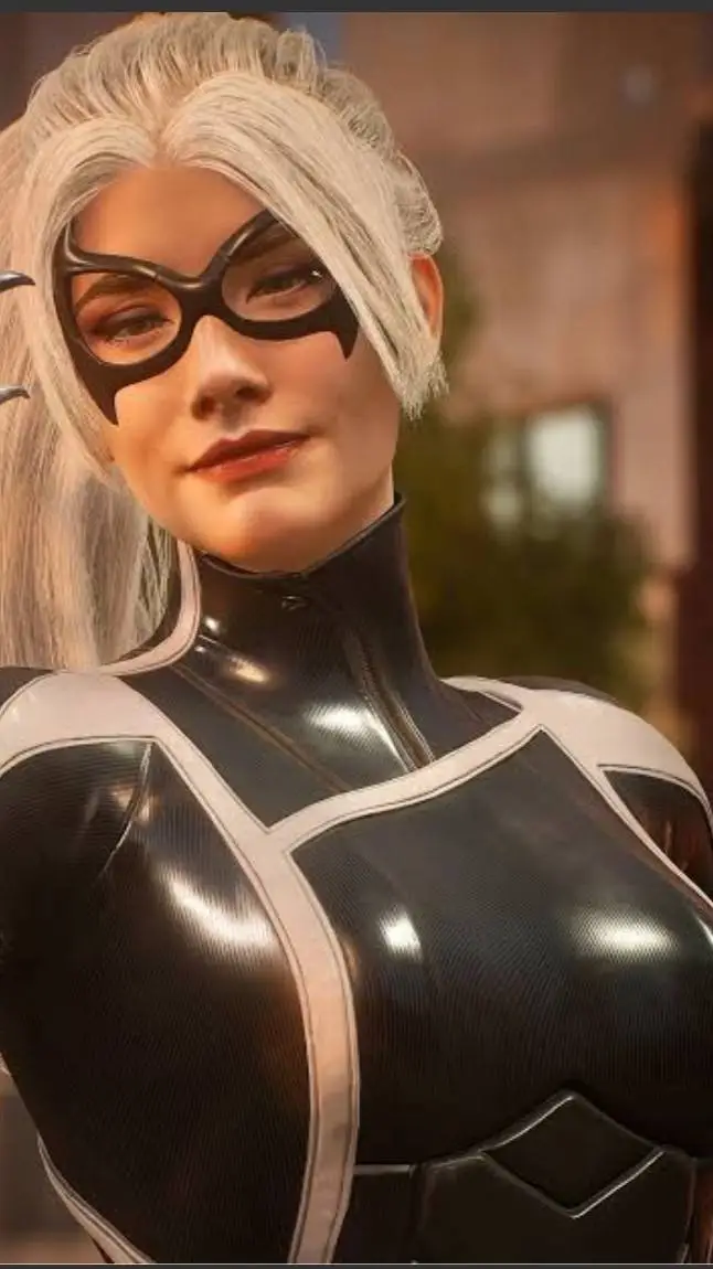 ai character: black cat background