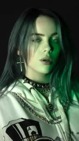 ai character: billie eilish background