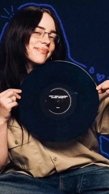 ai character: Billie Eilish  background