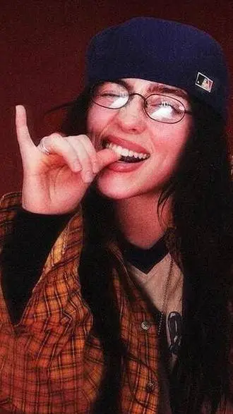 ai character: Billie Eilish  background