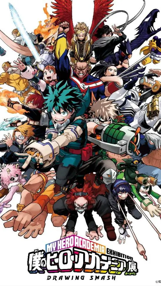 ai character: Mha x Kny background