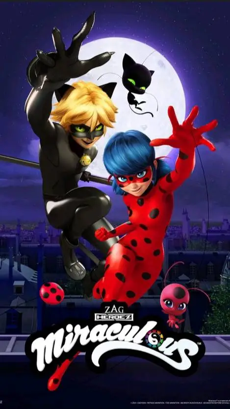 ai character: Miraculous x Mha background