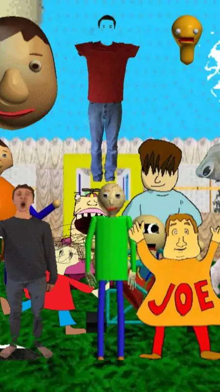 ai character: Baldi Basics x Mha background