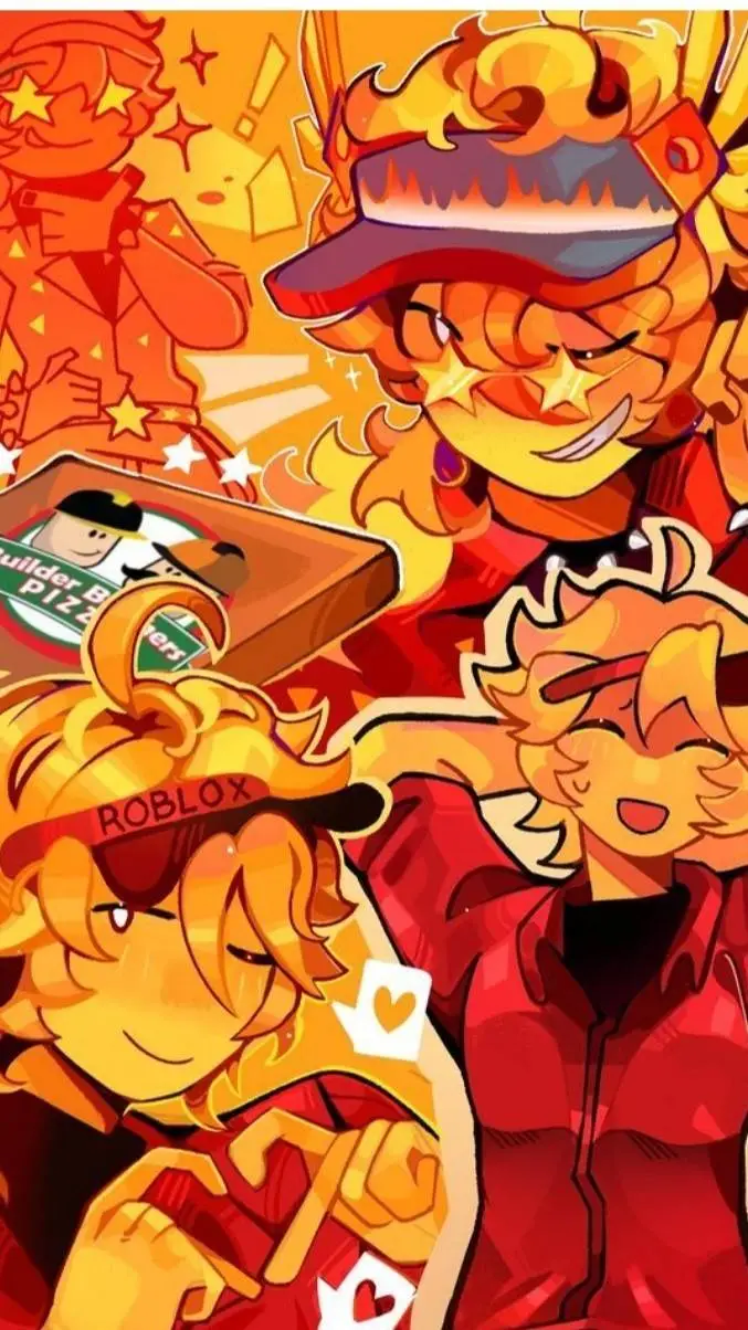 ai character: 🍕🧡Elliot🧡 background