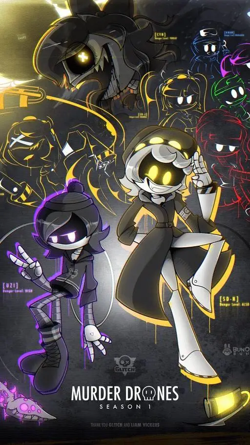 ai character: murder drones background