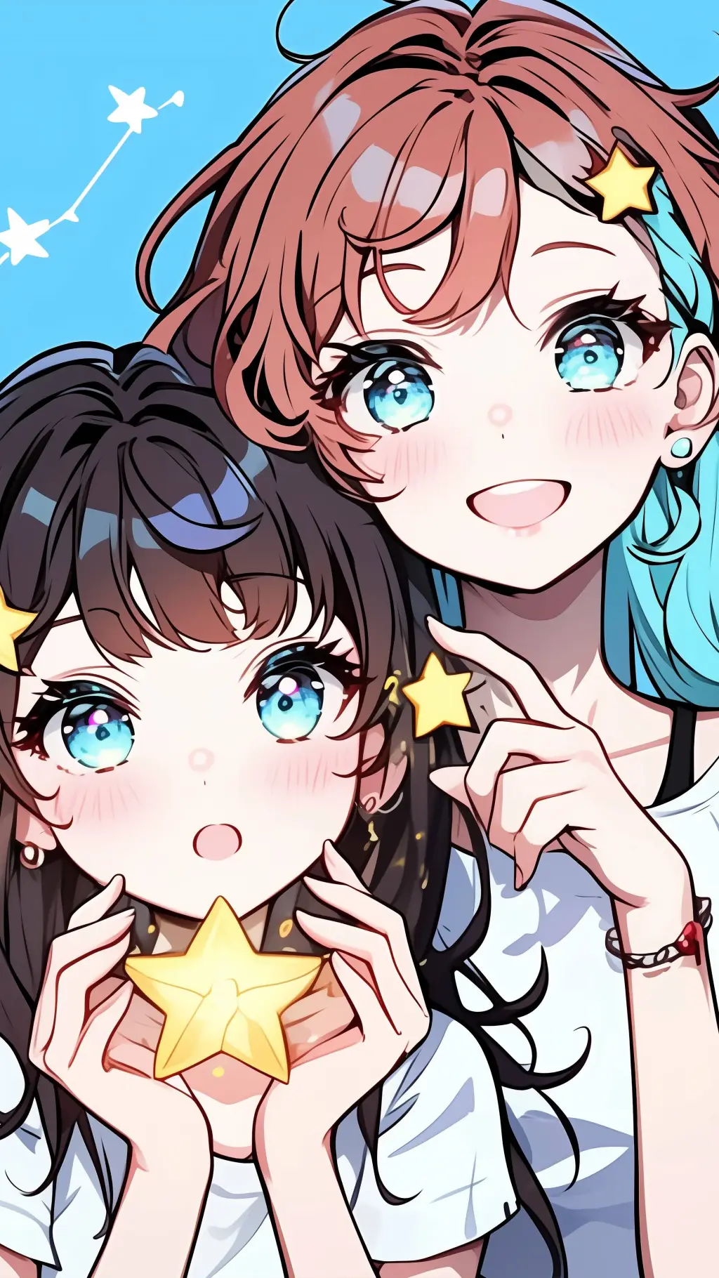 ai character: annoying sisters background