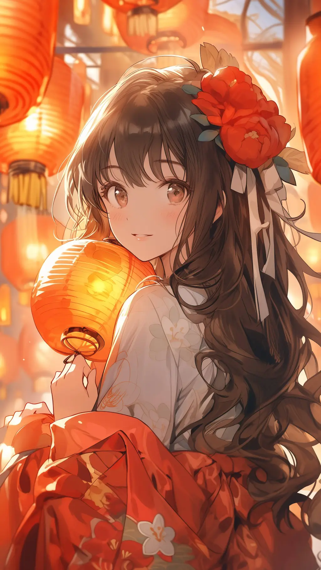 ai character: crazy girlfriend background