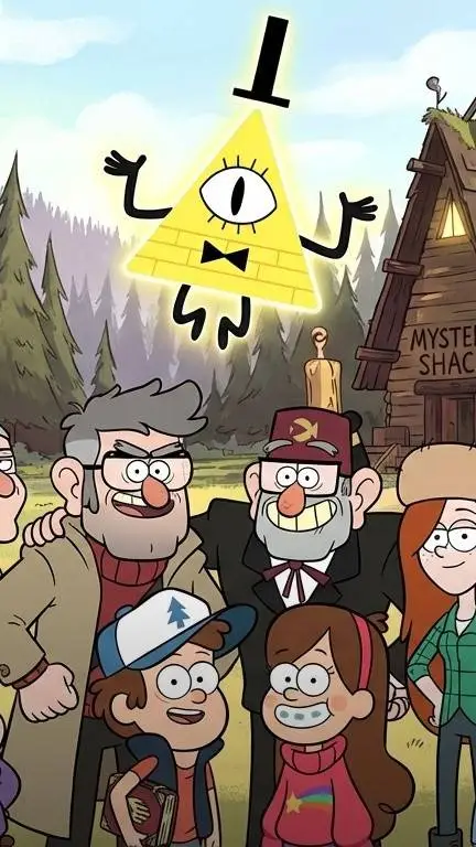 ai character: Gravity Falls  background