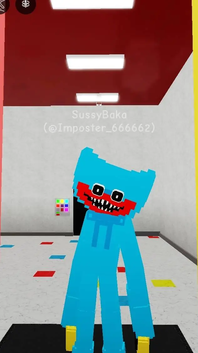 ai character: Huggy Wuggy background