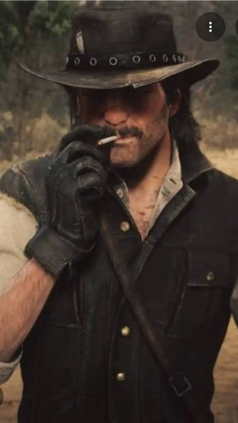 ai character: John Marston  background