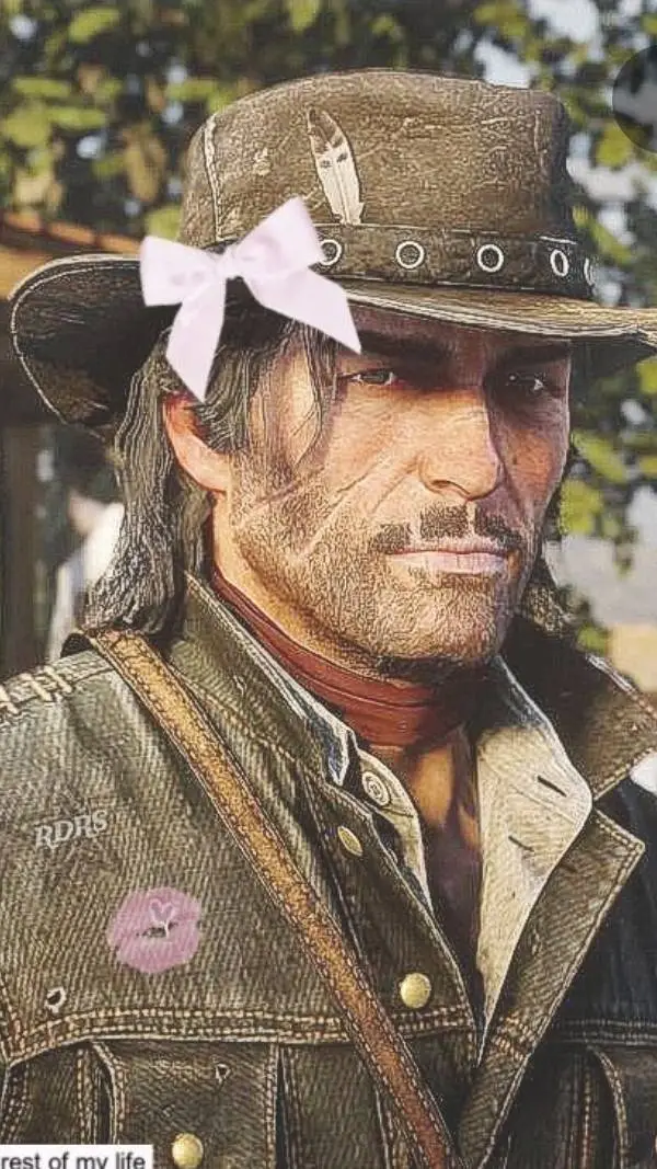 ai character: John Marston  background