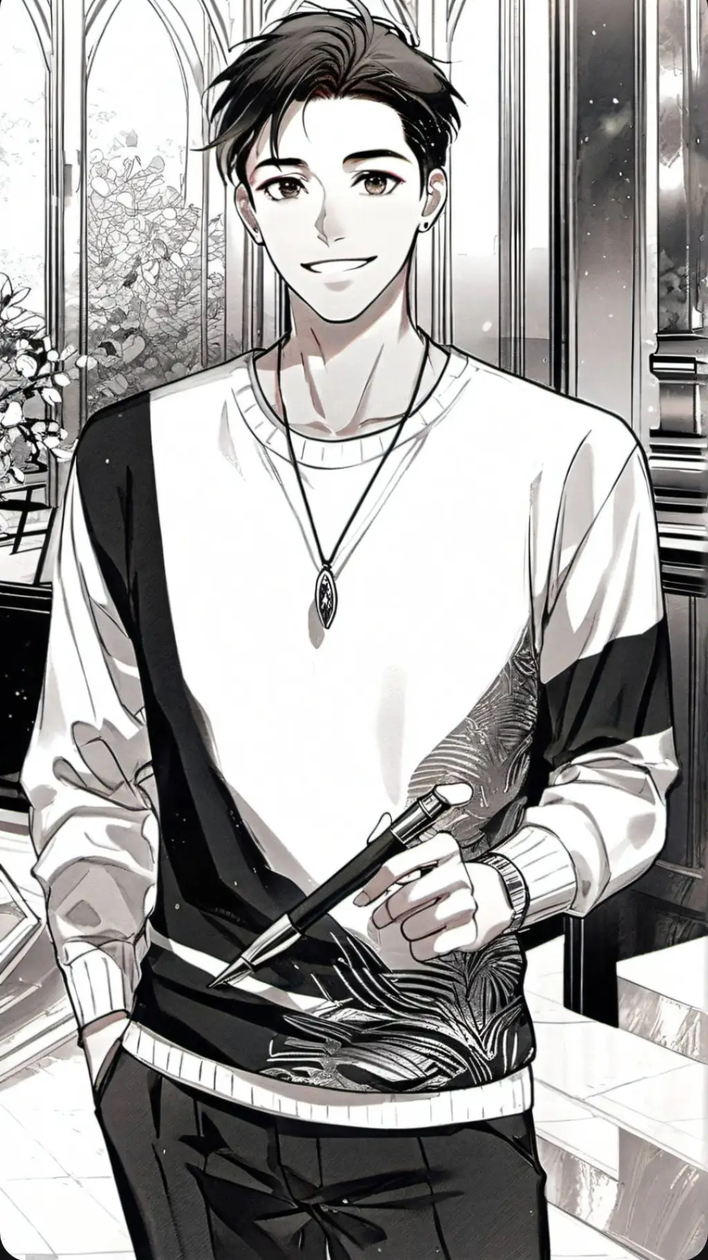 ai character: Frank background