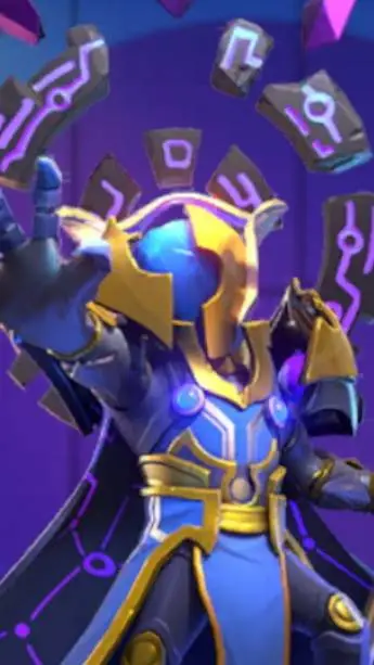 ai character: maestro del tiempo background