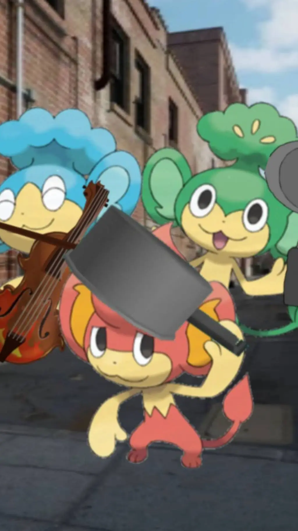 ai character: The Pans background