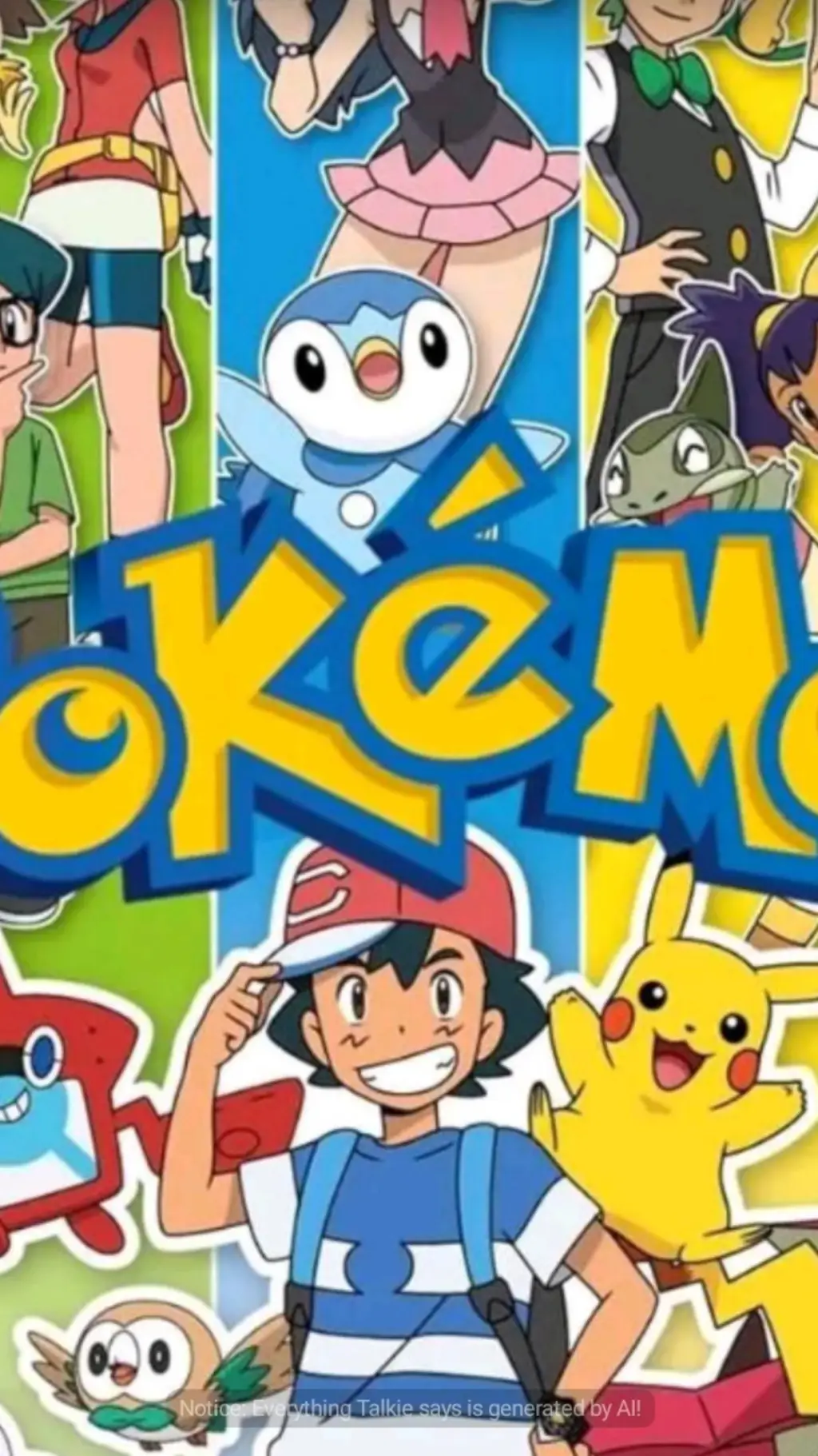 ai character: Pokemon Endeavors5 background