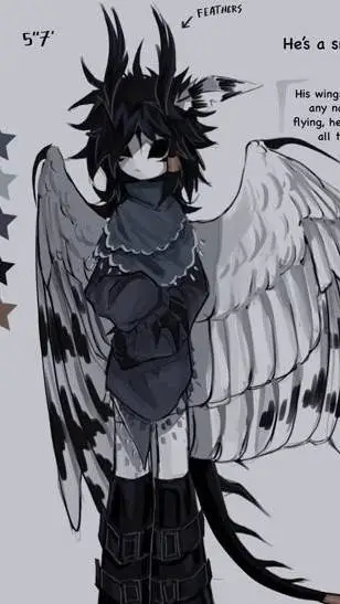 ai character: 🌑FELIX🌑 background