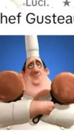 ai character: chef gustea background