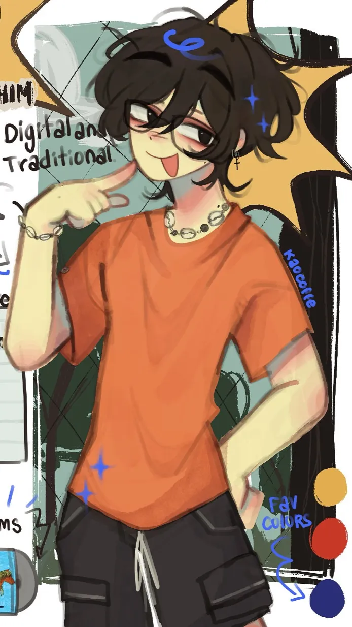 ai character: Kao! background