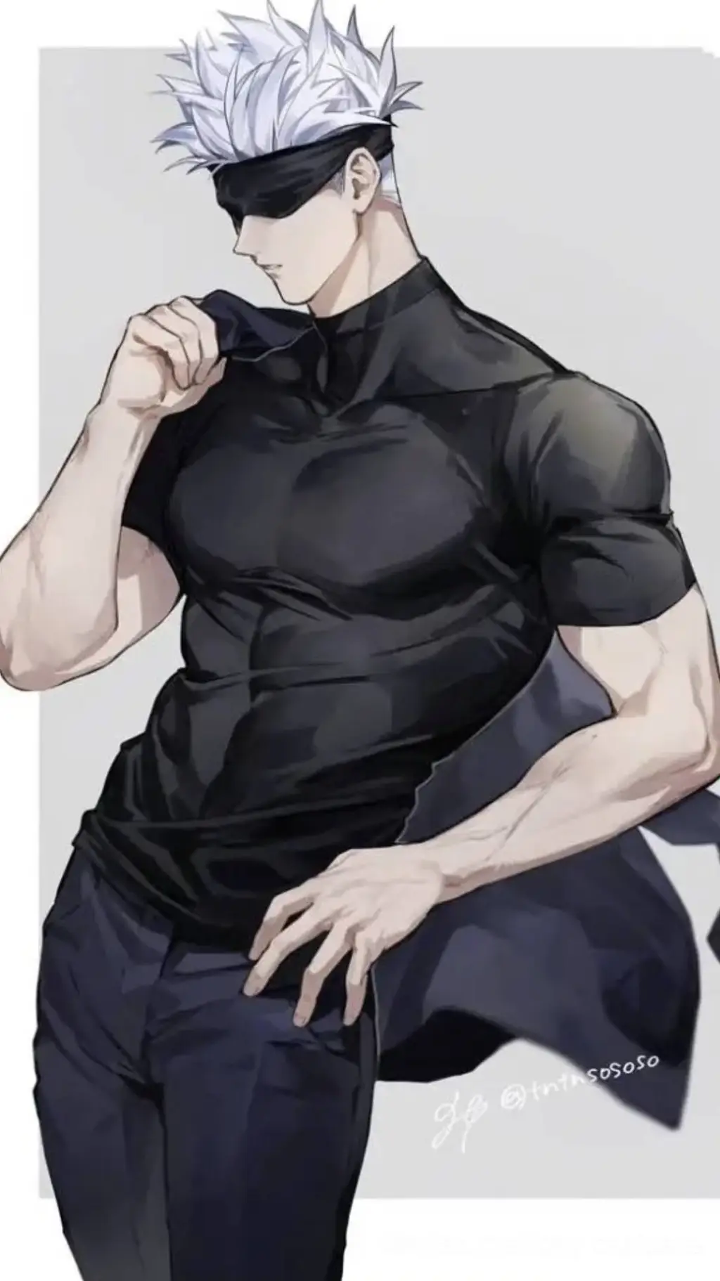 ai character: Gojo background