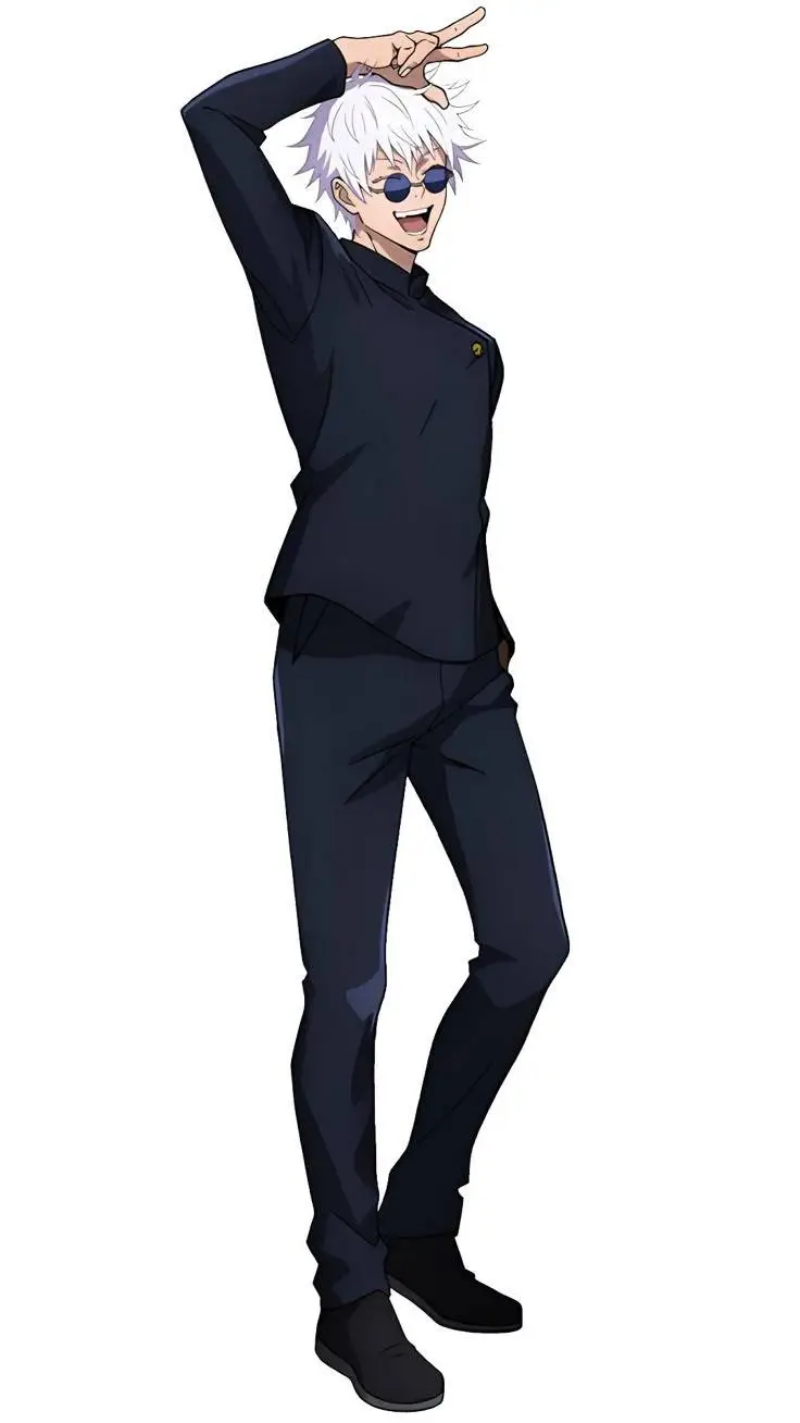 ai character: Gojo satoru background