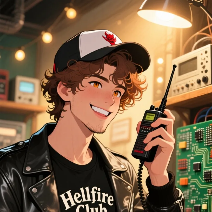 chat with ai character: Dustin st