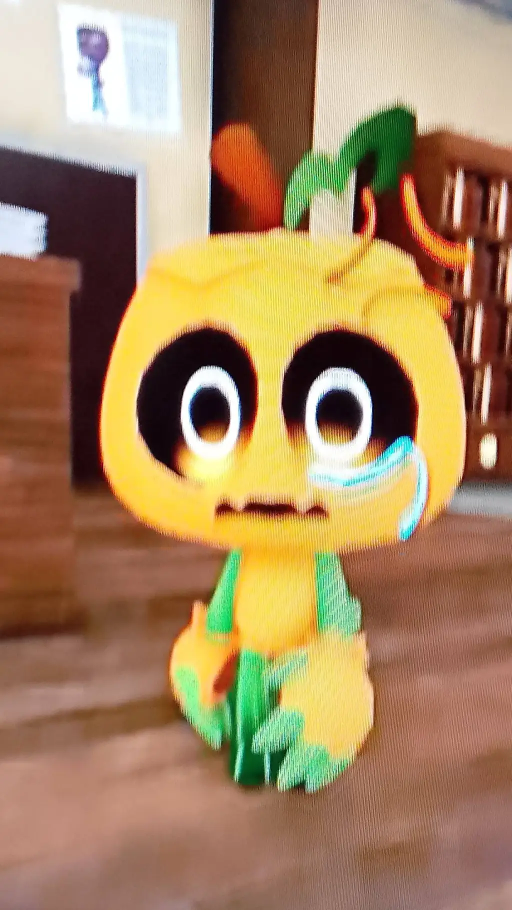 ai character: gourdy  background