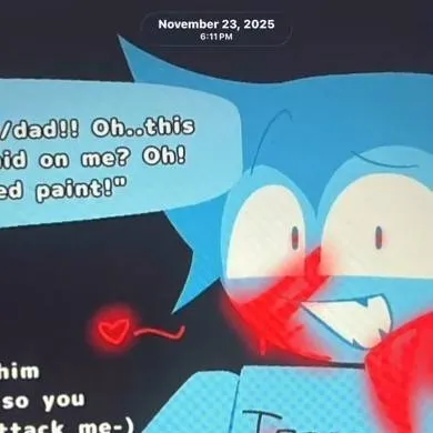 chat with ai character: yandere bluudud
