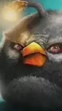 ai character: Angry Birds Bomb background