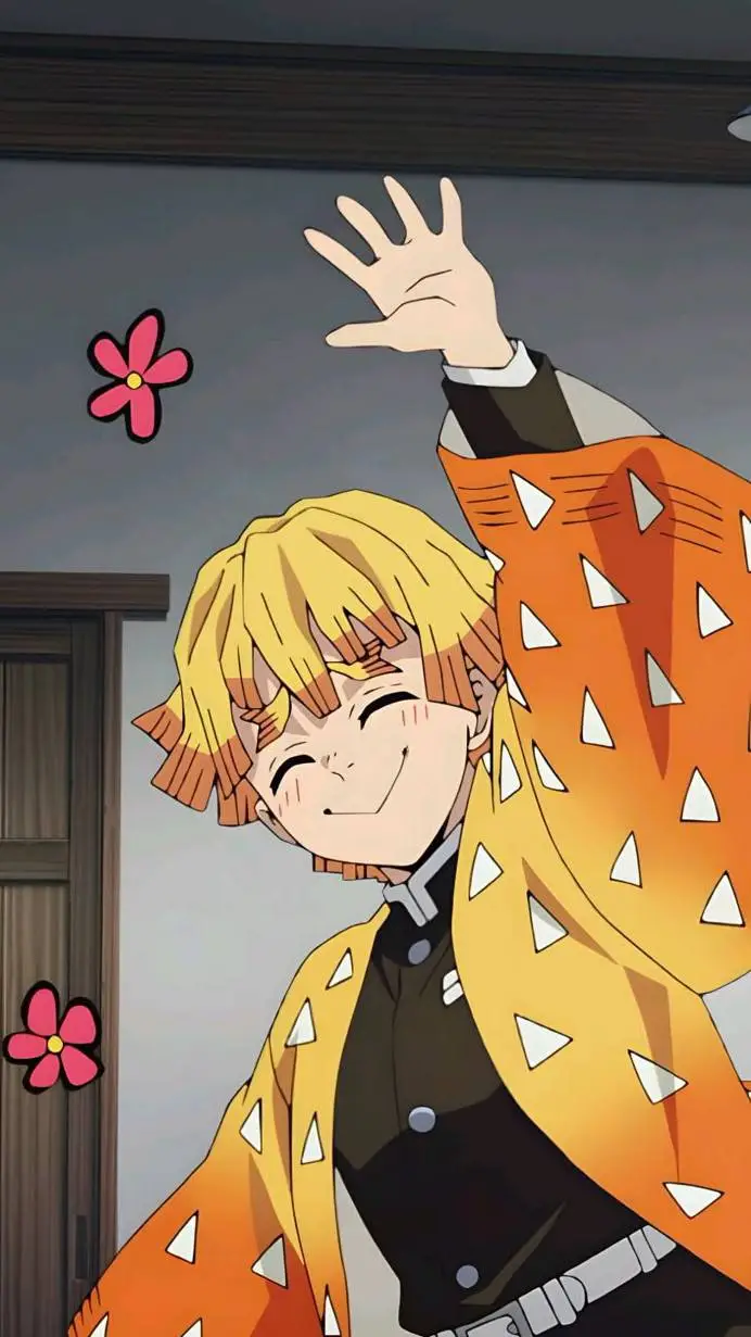 ai character: zenitsu Agatsuma-⚡ background