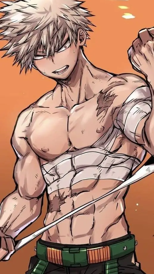 ai character: 💥Katsuki 💥 bakugo💥 background