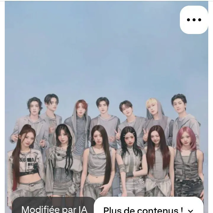 chat with ai character: groupe mixte 