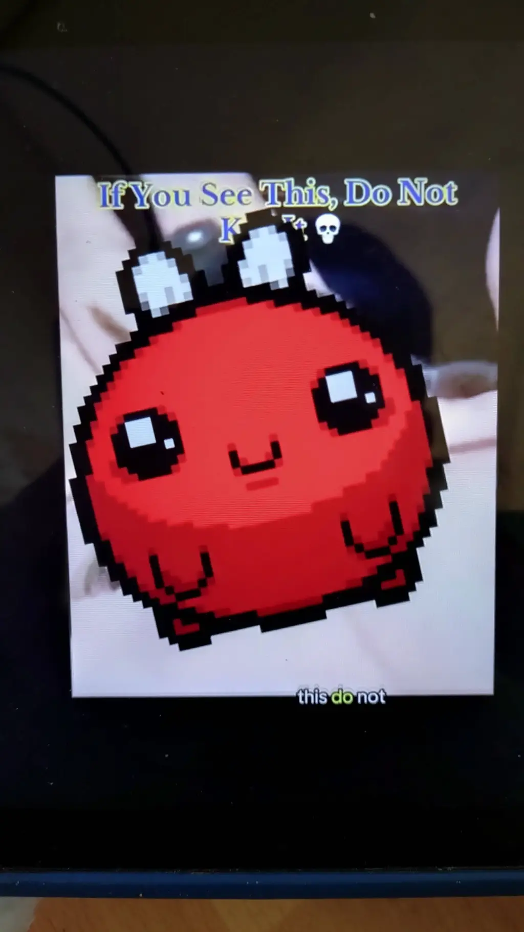 ai character: baby plum background