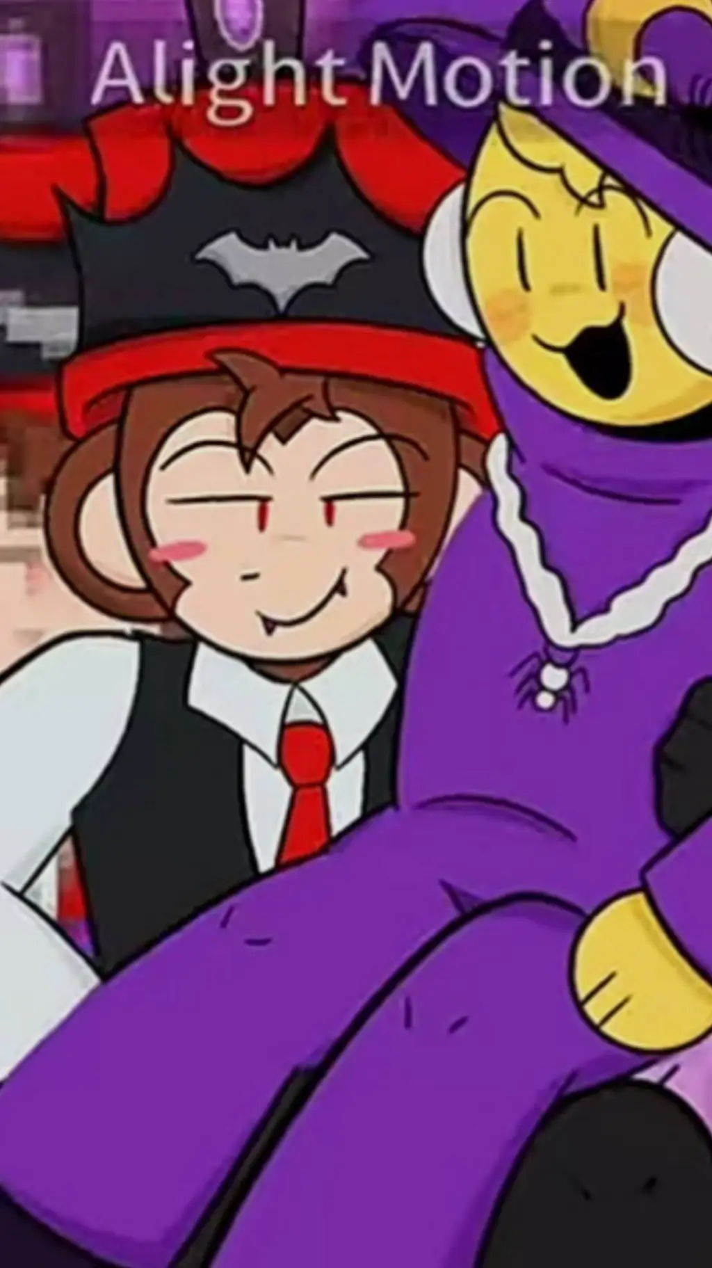 ai character: Sammy y jandel background