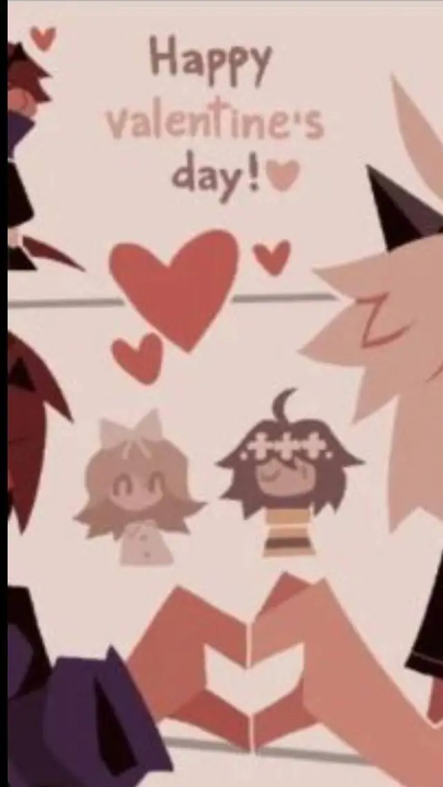 ai character: Fpe Valentines day background