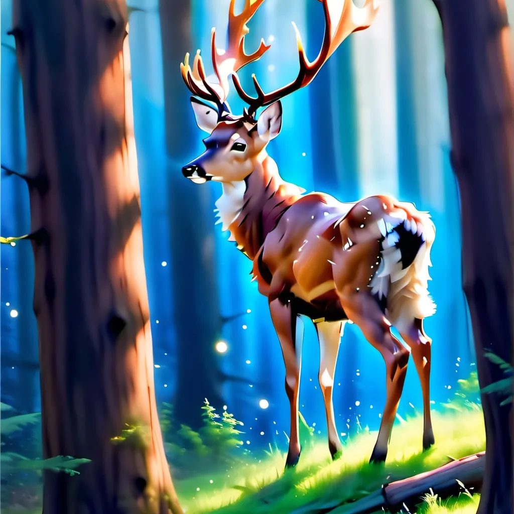 chat with ai character: female deer