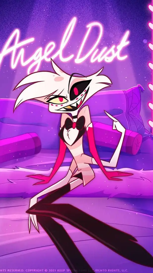 ai character: Angel Dust background