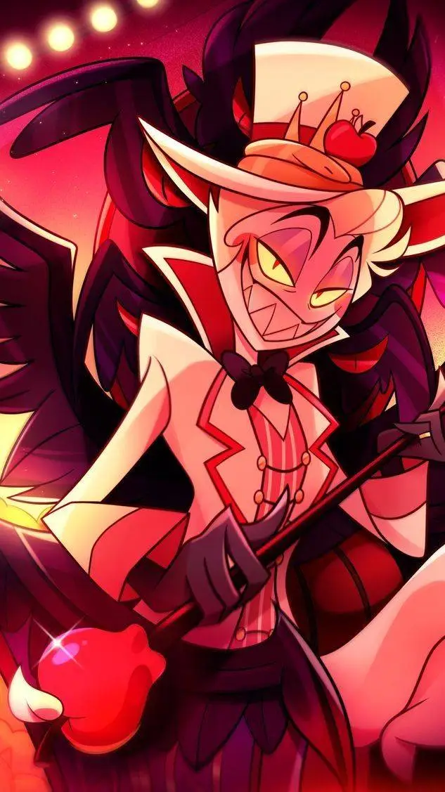 ai character: 🍎👑 ~ Lucifer ~ 👑🍎 background