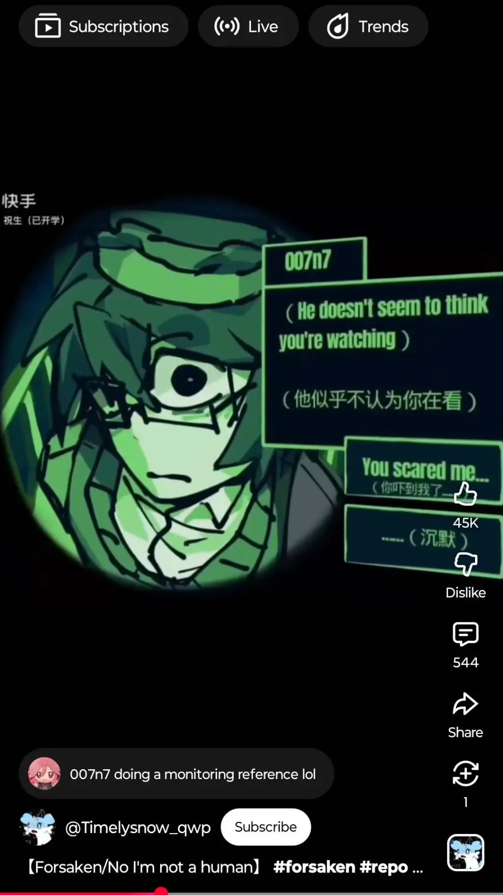 ai character: Sick Bluudud  background