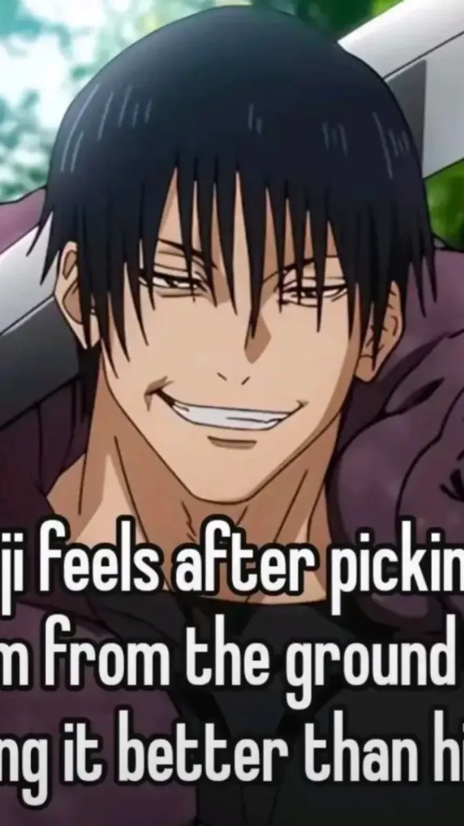 ai character: JJK megumi background