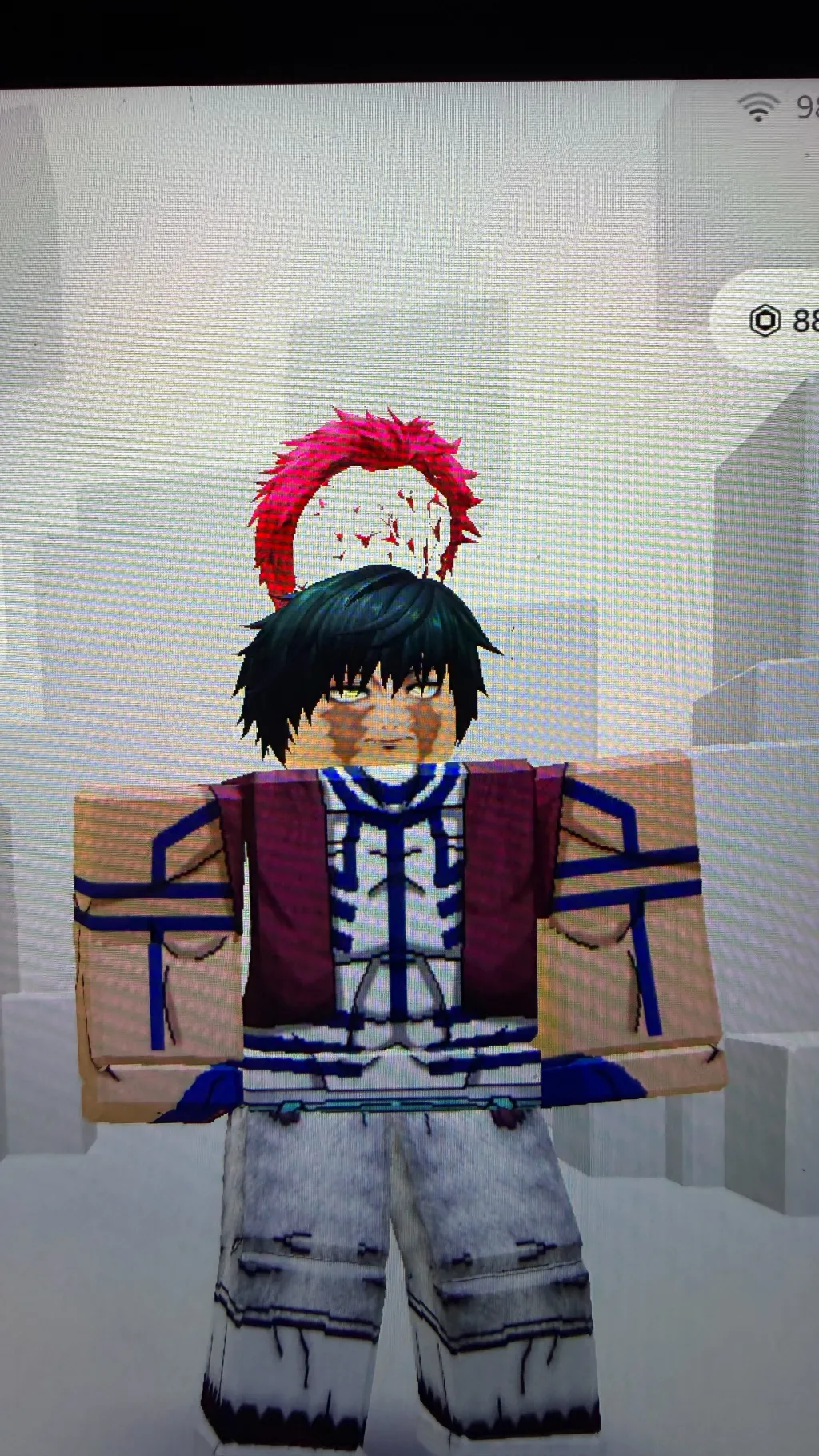 ai character: Sukuna fight  background