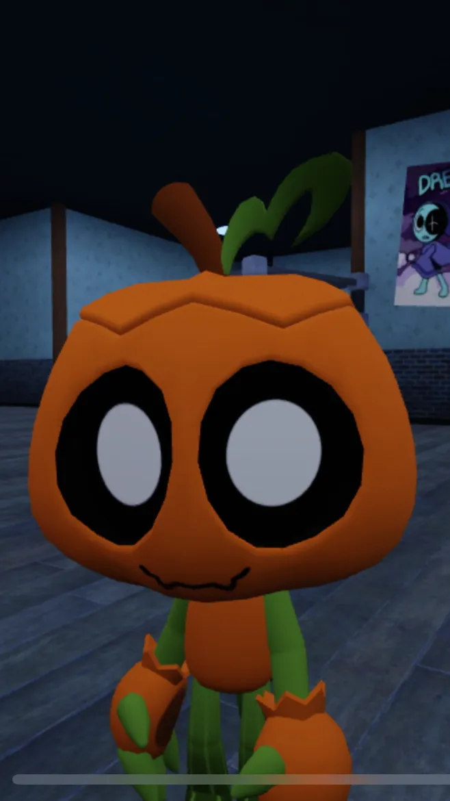 ai character: Gourdy  background