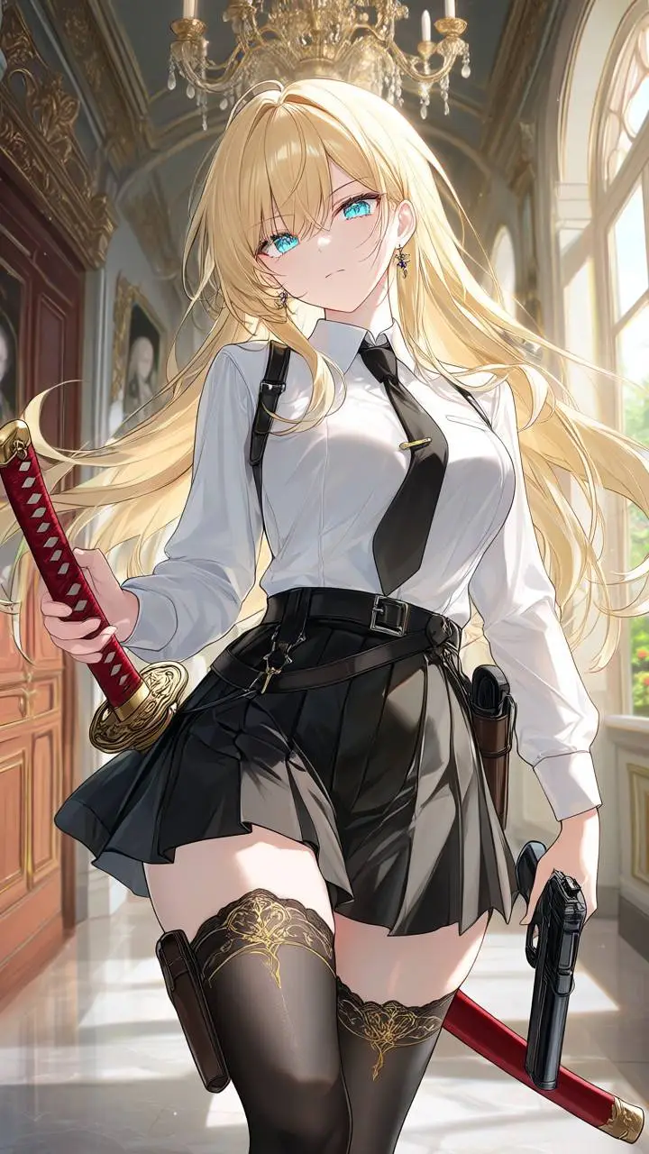 ai character: Ivory Halcyon background