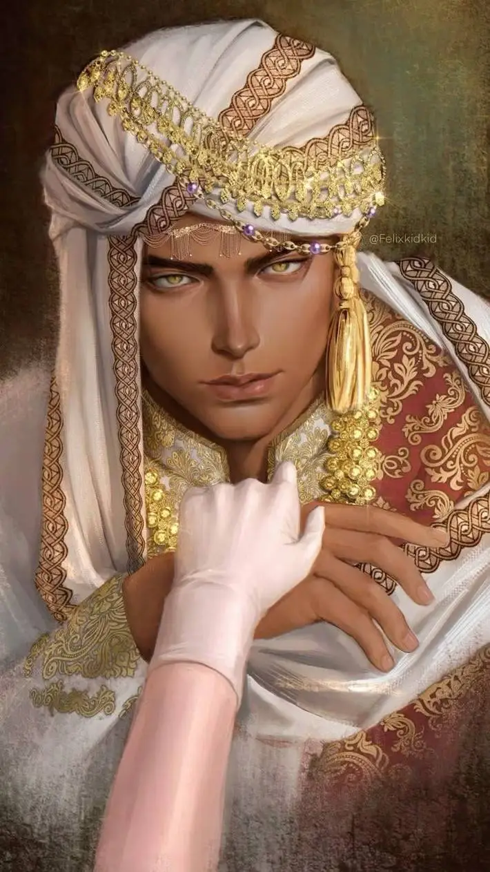ai character: Amón  background