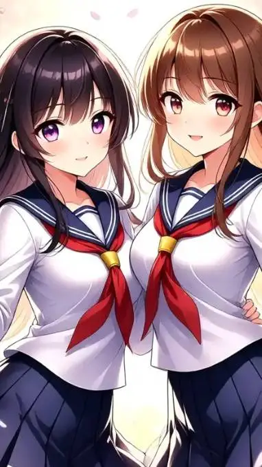 ai character: reina y arisa background