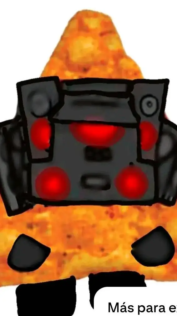 ai character: eating spicy foods background