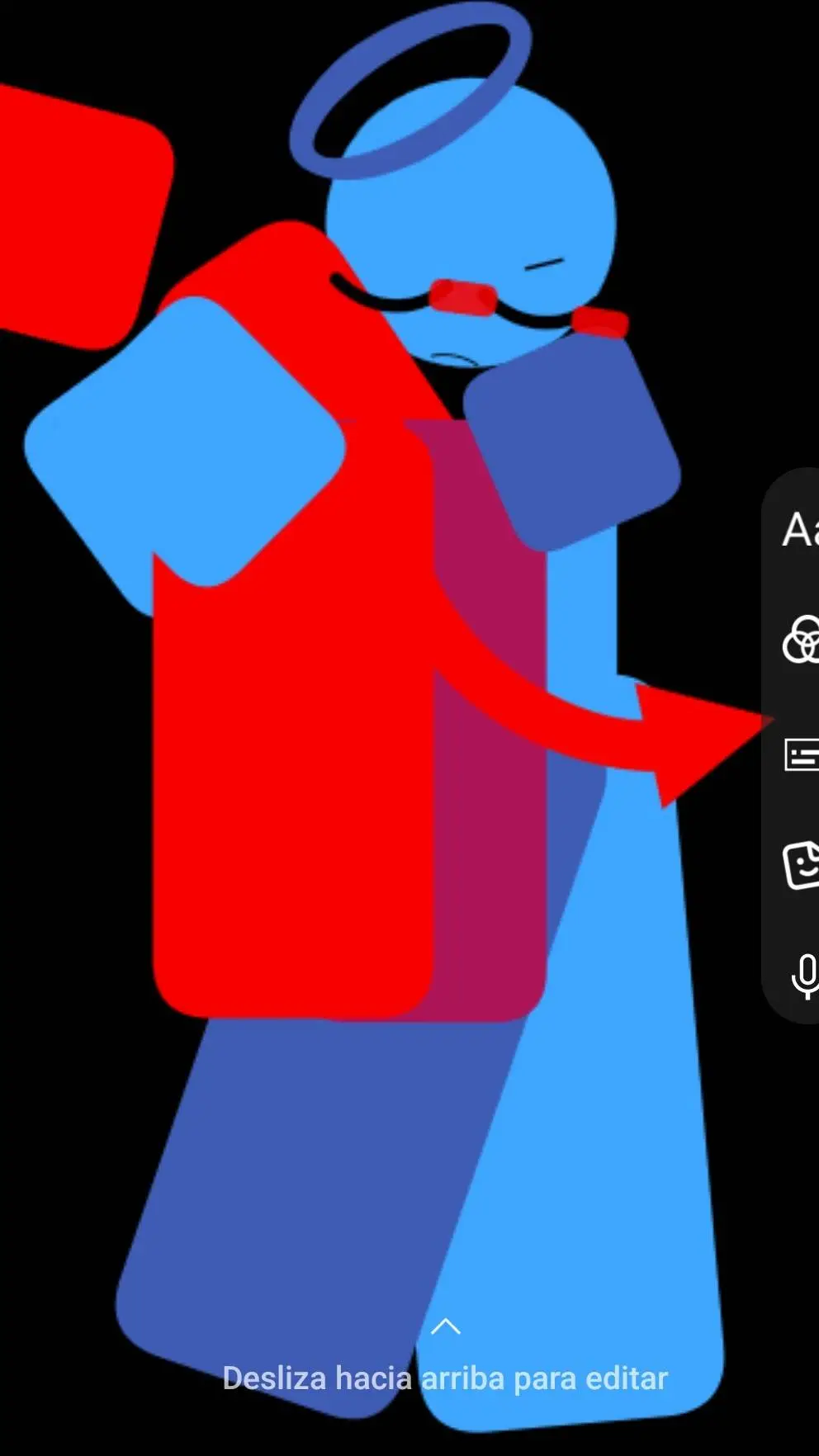 ai character: c00lkid Bluudud background