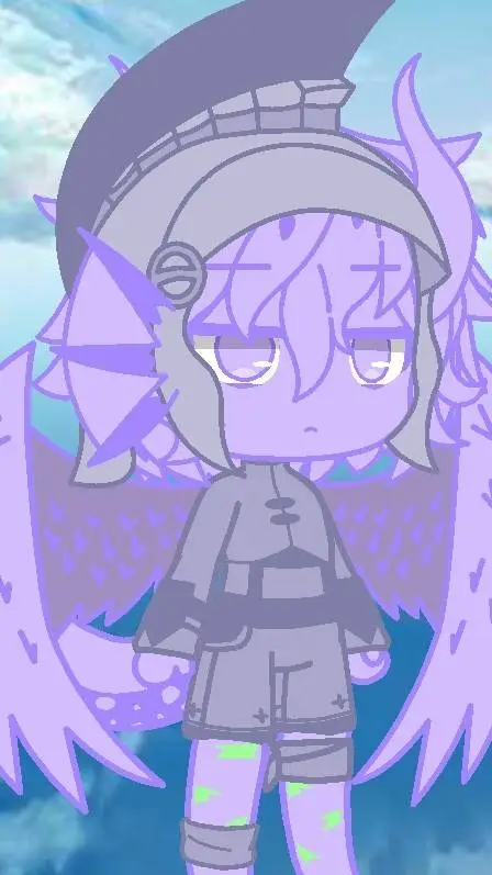 ai character: Dracón_morado background