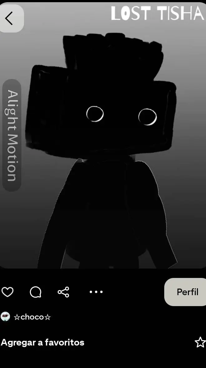 ai character: lost Tisha background